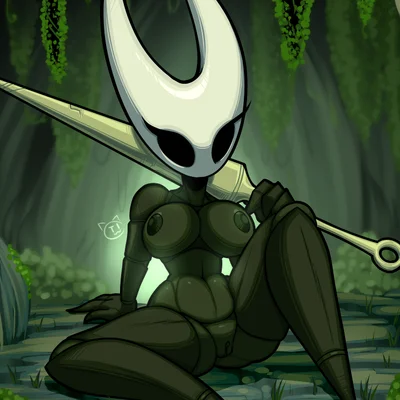 hornet (hollow knight) (hollow knight (franchise), team cherry) created by teckworks