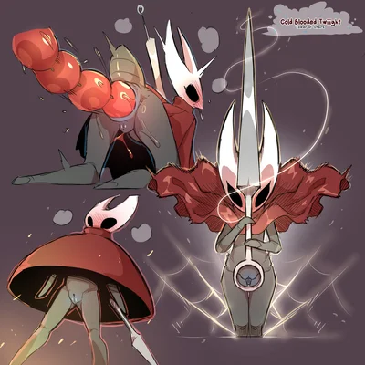 hornet (hollow knight) (hollow knight: silksong, hollow knight (franchise)) created by cold-blooded-twilight