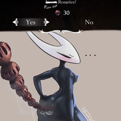 hornet (hollow knight) (hollow knight: silksong, hollow knight (franchise)) created by stinkplum