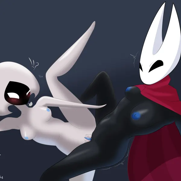 hornet (hollow knight), lace (hollow knight: silksong) (hollow knight: silksong, hollow knight (franchise)) created by furfe