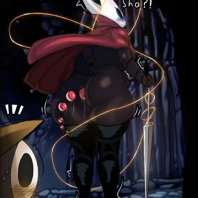 hornet (hollow knight), sherma (hollow knight: silksong) (hollow knight: silksong, hollow knight (franchise)) created by cartoonwizzard