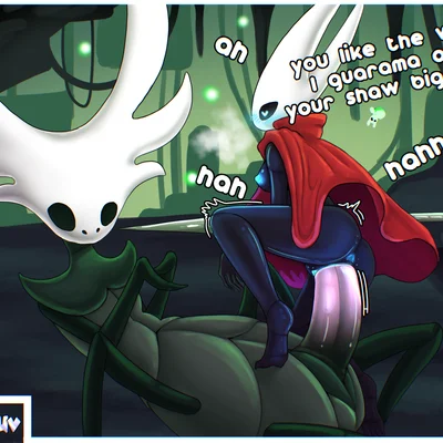 hornet (hollow knight), styx (hollow knight: silksong) (hollow knight: silksong, hollow knight (franchise)) created by sodaduv