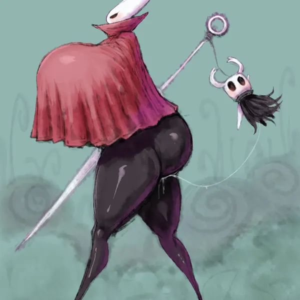 hornet (hollow knight), the knight (hollow knight) (hollow knight (franchise), team cherry) created by 2b-ge