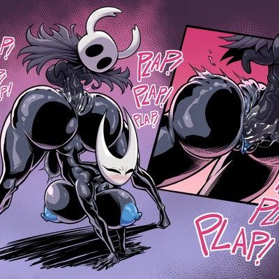 hornet (hollow knight), the knight (hollow knight) (hollow knight (franchise), team cherry) created by fontez