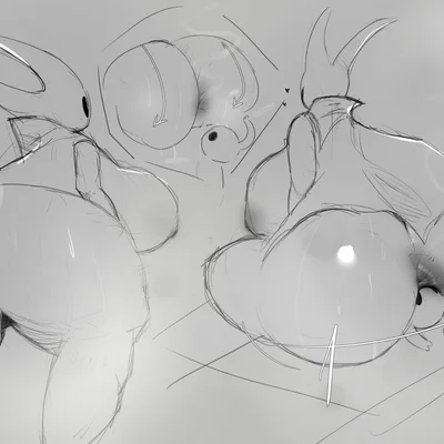 hornet (hollow knight), the knight (hollow knight) (hollow knight: silksong, hollow knight (franchise)) created by muskymei