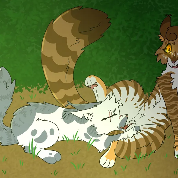 ivypool (warriors), leafpool (warriors) (warriors (book series)) created by whitefroggim
