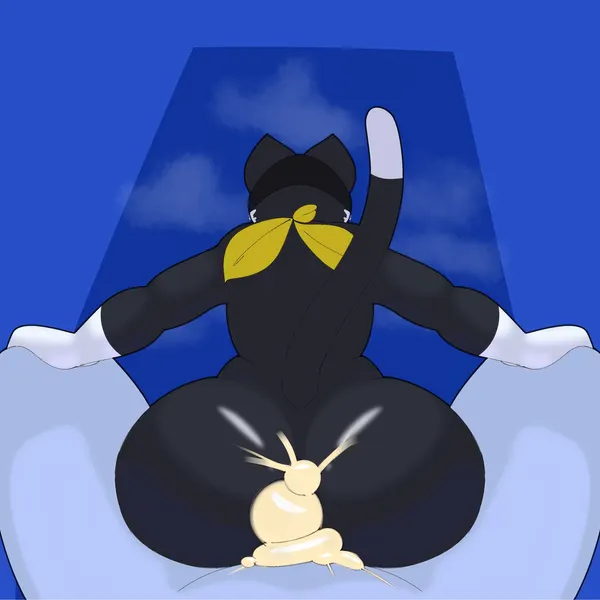 jack frost (megami tensei), morgana (persona) (atlus, megami tensei) created by woopyy