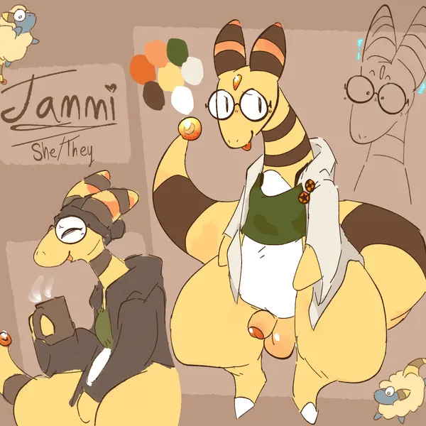 jammi (catjamn) (nintendo, pokemon) created by catjamn