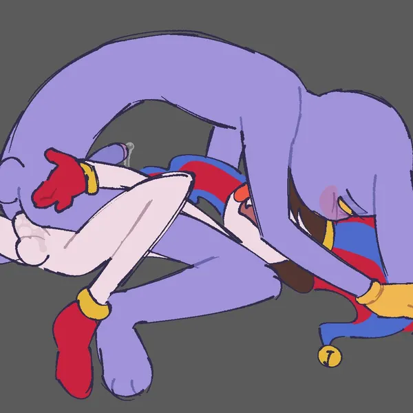 jax (tadc), pomni (tadc) (glitch productions, the amazing digital circus) created by suopbread