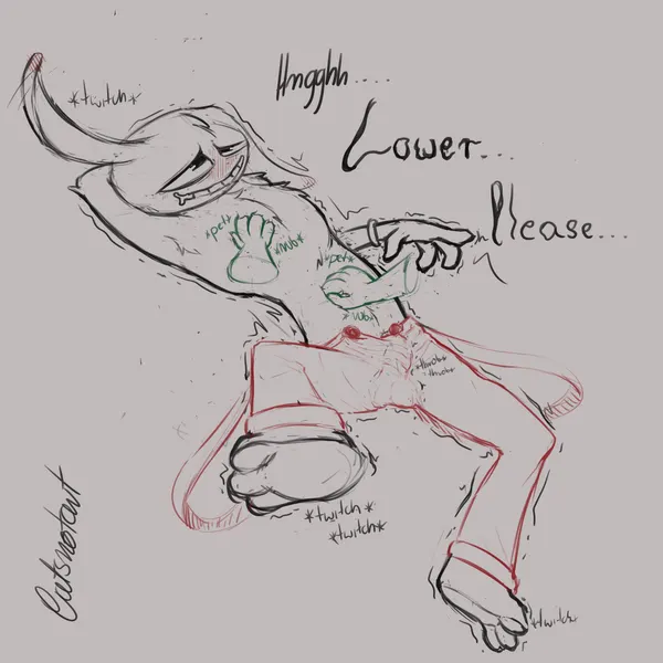 jax (tadc), ribbit (tadc) (glitch productions, the amazing digital circus) created by catsnotart