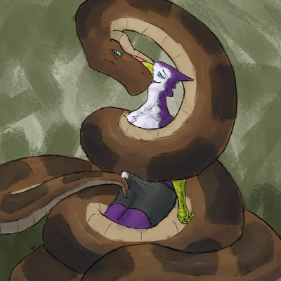 kaa (jungle book) (the jungle book) created by sqwkr
