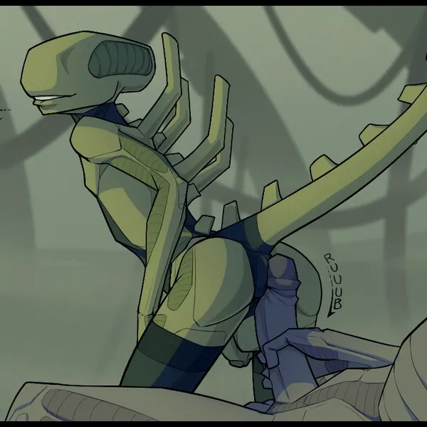 kayzee (kanekasier) (alien (franchise)) created by petresko
