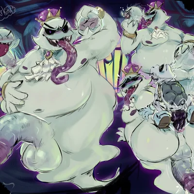 king boo (luigi's mansion, mario bros) created by fisherkitu