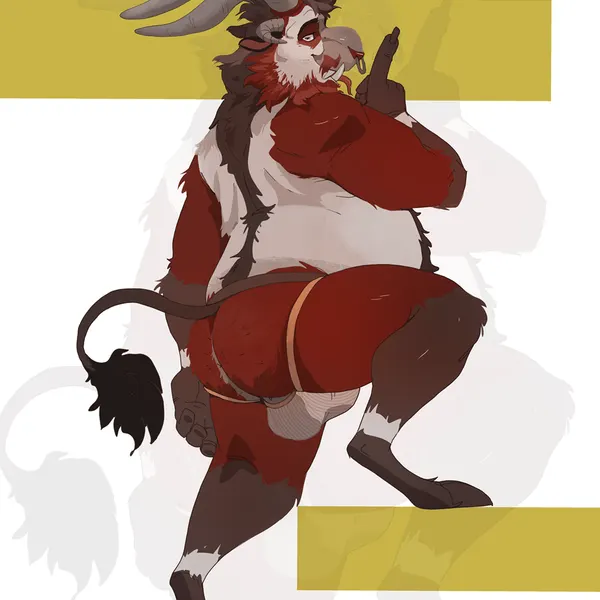 krampus (christmas) created by rumash