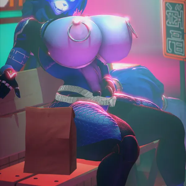 krystal (star fox) (nintendo, star fox) created by veryfluffy