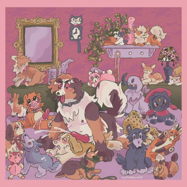 lady (lady and the tramp) (disney, kit-cat klock) created by puppybrained