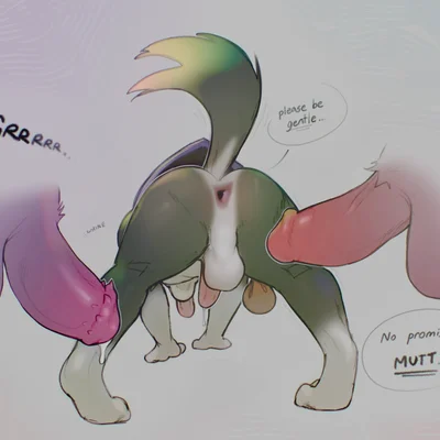 link (wolf form) (nintendo, the legend of zelda) created by kosskiku