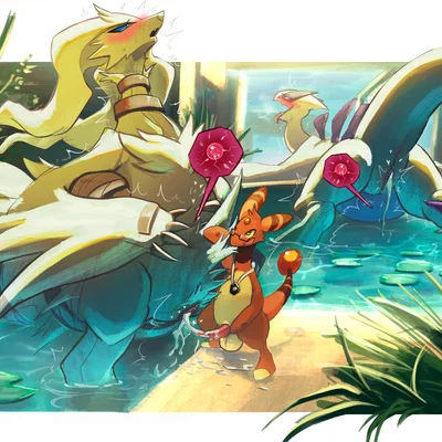 litho (stormysparkler) (nintendo, pokemon) created by tenebscuro