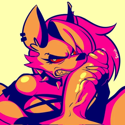 loona (helluva boss) (hellaverse, helluva boss) created by squeezysquisher