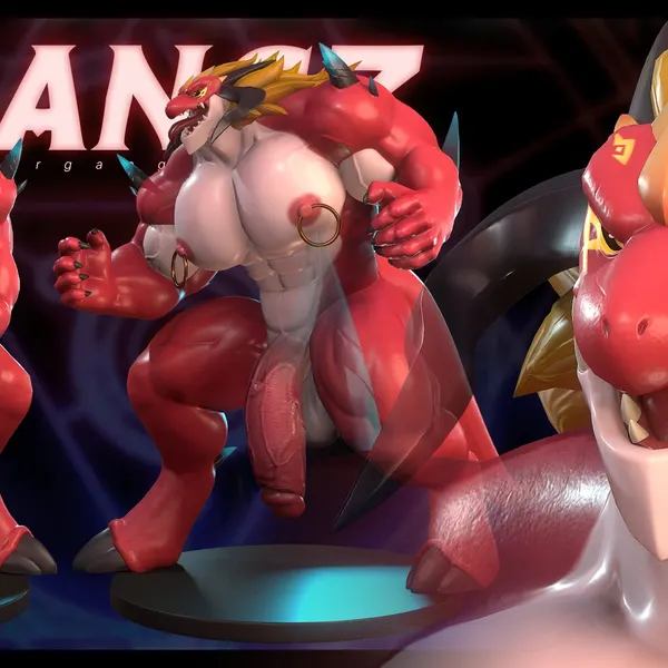 magangz (character) (mythology, twitter) created by chiefkaine