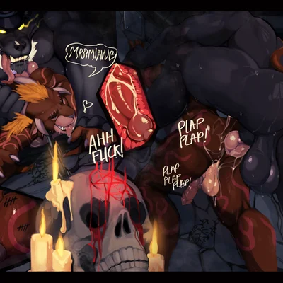 malendraco azrael, milo goldenheart (guild wars, mythology) created by cosmicat