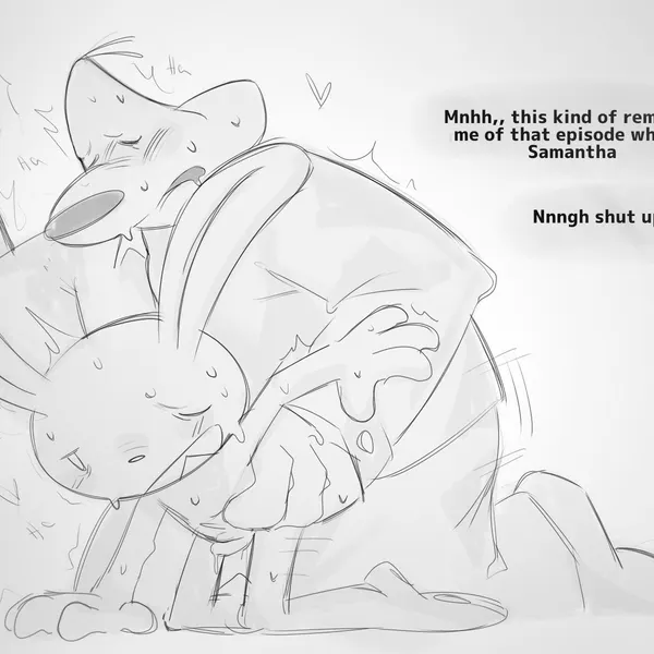 max (sam and max), samuel dog (sam and max) created by vestigialbones