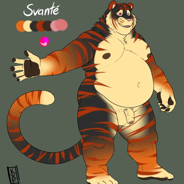 max the tiger created by kronexfire