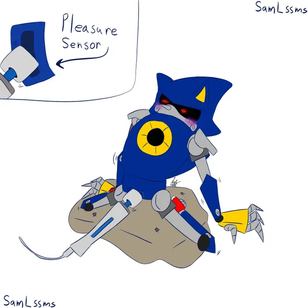 metal sonic (hitachi, sega) created by samlssms