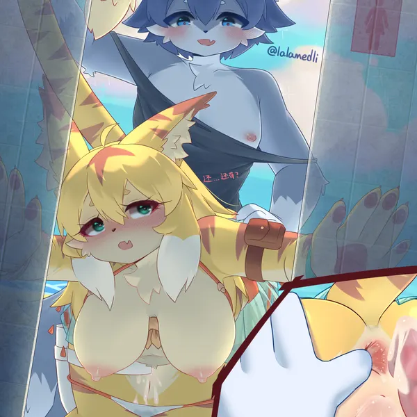 mia (world flipper) (cygames, world flipper) created by lalamedli