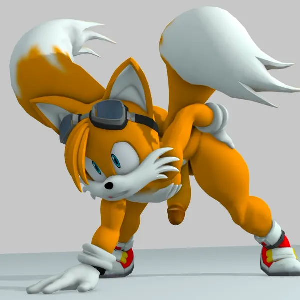 miles prower (prisma3d, sega) created by doomlazy27