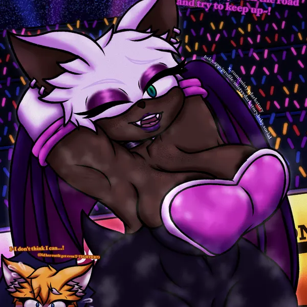 miles prower, rouge the bat (sega, sonic the hedgehog (series)) created by mistyy dark story (artist)