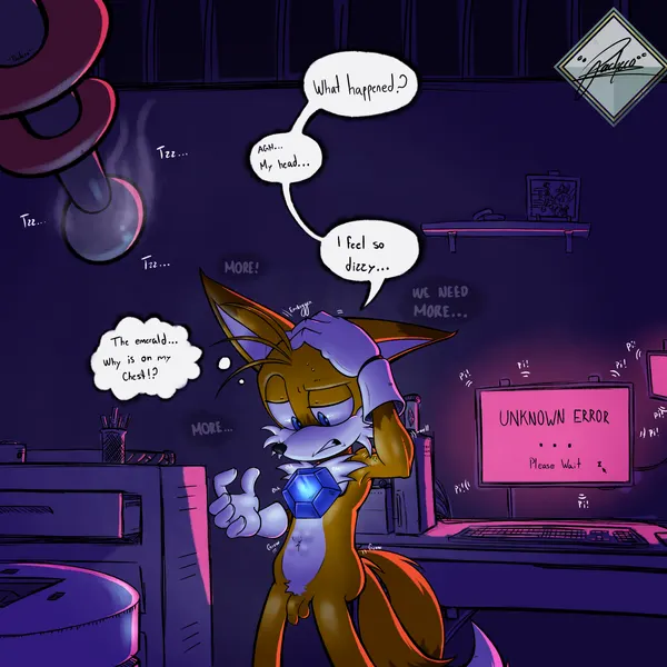 miles prower (sega, sonic the hedgehog (series)) created by pacheco