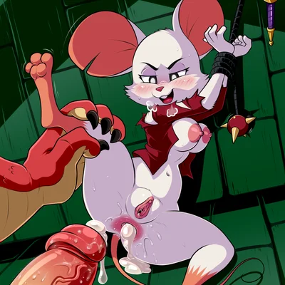 mina (mina the hollower) (mina the hollower, yacht club games) created by lonbluewolf