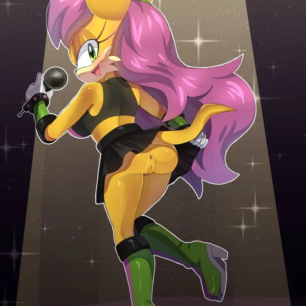 mina mongoose (archie comics, sega) created by squish (artist)