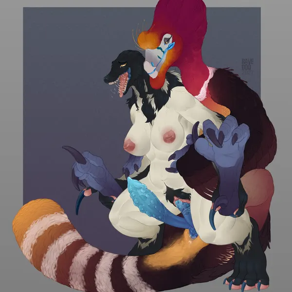 moa (avian-king) (capcom, monster hunter) created by ravedoq