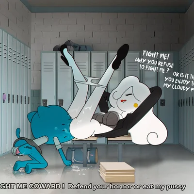 nicole watterson, yuki yoshida (cartoon network, the amazing world of gumball) created by goz-o