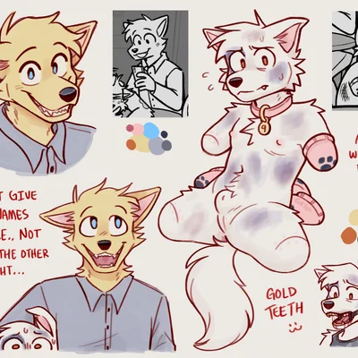 nine (spudnikmutt), simon (spudnikmutt) created by spudnikmutt