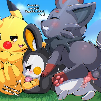 nintendo, pokemon created by cloudeon