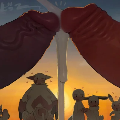 nintendo, pokemon created by syuro