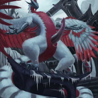 ojutai (hasbro, magic: the gathering) created by reku illustration