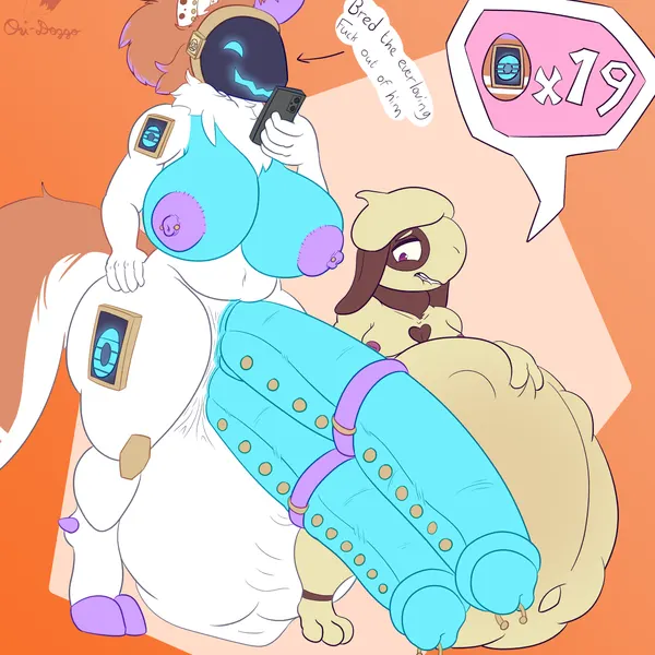 ori (ori-doggo), x-cur510n (nintendo, pokemon) created by ori-doggo