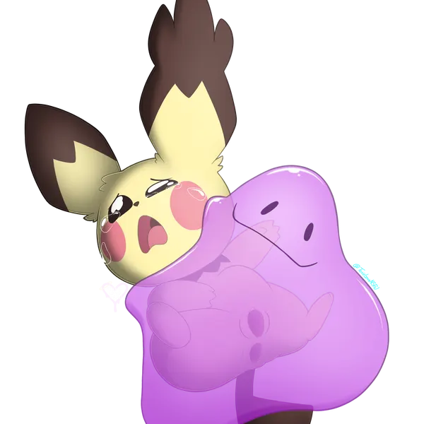 pibolt (demon ascended), spiky-eared pichu (nintendo, pokemon) created by toxic love nsfw