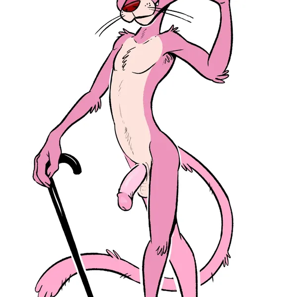 pink panther created by nikraccoom