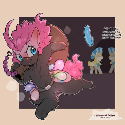 pinkie pie (mlp) (friendship is magic, hasbro) created by cold-blooded-twilight