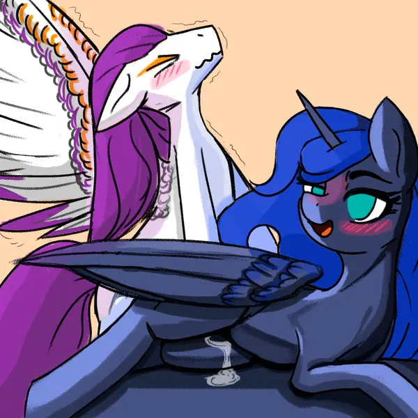 princess luna (mlp) (friendship is magic, hasbro) created by fethers