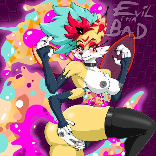 queen bee-lzebub (helluva boss) (hellaverse, helluva boss) created by evilthabad