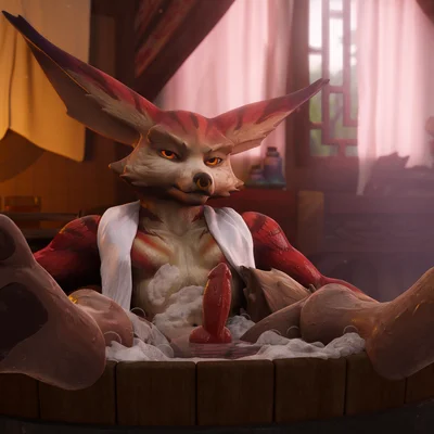 quinn (vulpera) (blizzard entertainment, warcraft) created by vixenpeeks