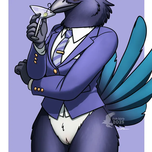 rachel (fish birb) created by fish birb