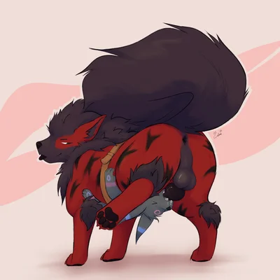 raff (raffthearcanine), xavier (ploxthefurry) (nintendo, pokemon) created by maleq