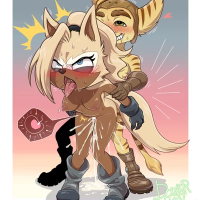 ratchet (ratchet and clank), whisper the wolf (idw publishing, ratchet and clank) created by powerpilav